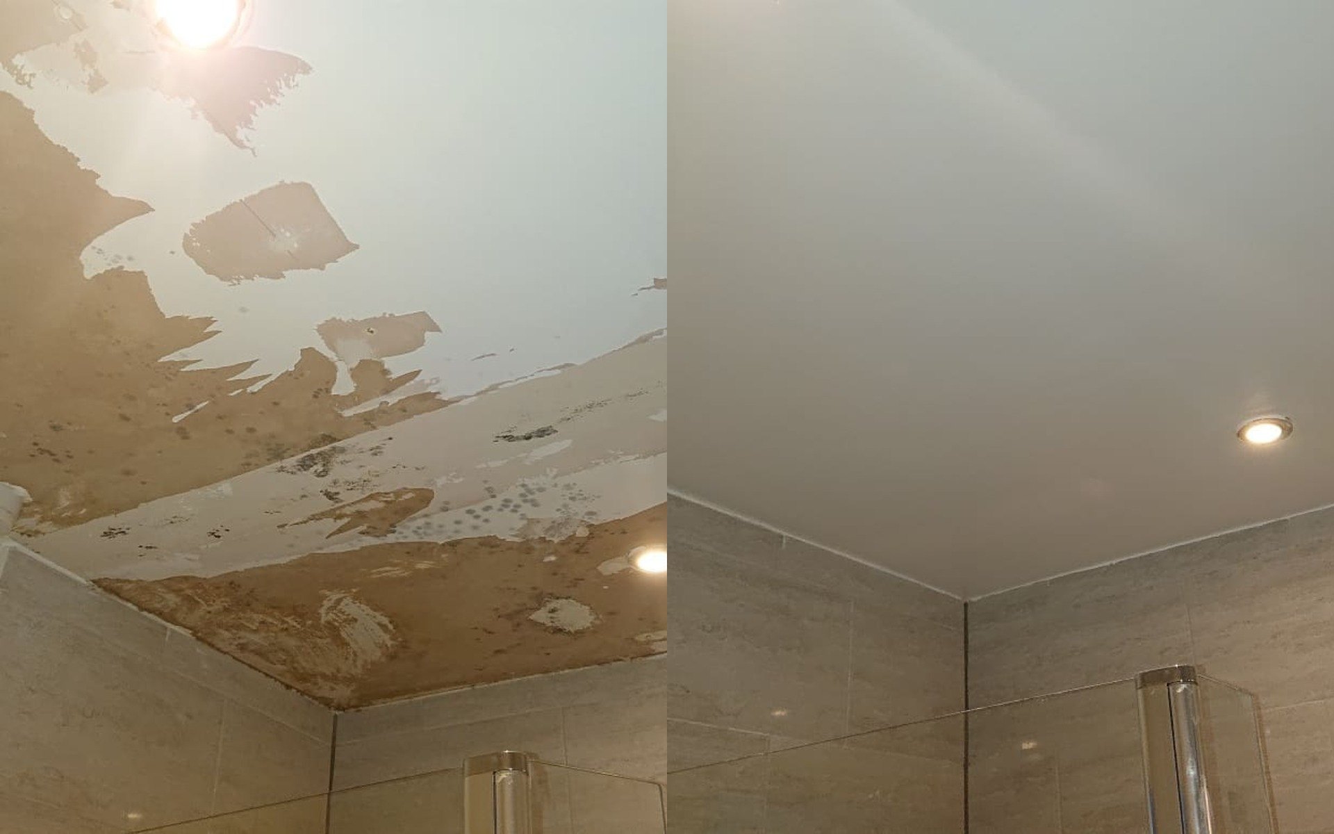 how to fix bathroom ceiling paint peeling